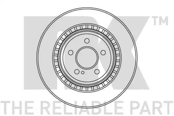 Гальмівний диск 203379 NK