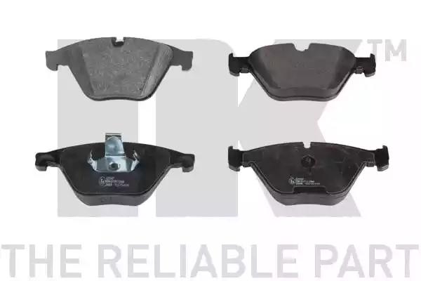 Колодки гальмівні дискові комплект 221547 NK