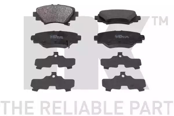 Гальмівнi колодки дисковi зад. mazda 3 1.5/2.0/2.2d 09.13- 223262 NK