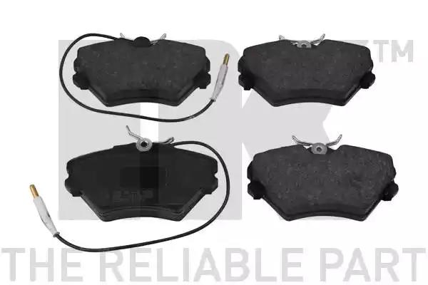 Гальмівні дискові колодки комплект 223937 NK