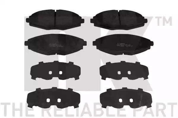 Гальмівні дискові колодки комплект 225004 NK