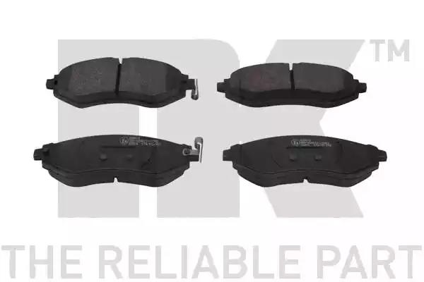 Гальмівні дискові колодки комплект 225016 NK