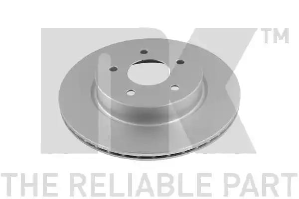 Диск гальмівний невентильований 312297 NK