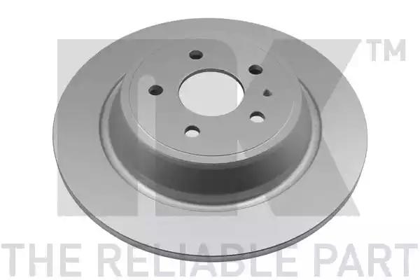 Диск гальмівний невентильований 3125102 NK