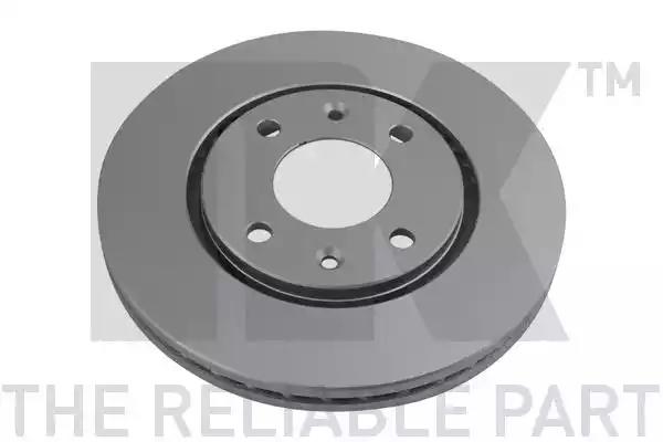 Диск гальмівний невентильований 313719 NK