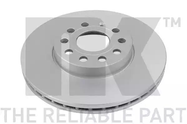 Диск гальмівний невентильований 314788 NK