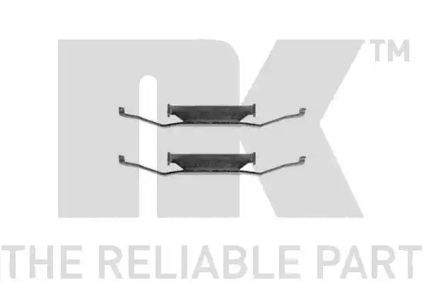 К-кт уст. колодок гальм. bmw 518-535 e28 81-88/vw t-4 7915054 NK