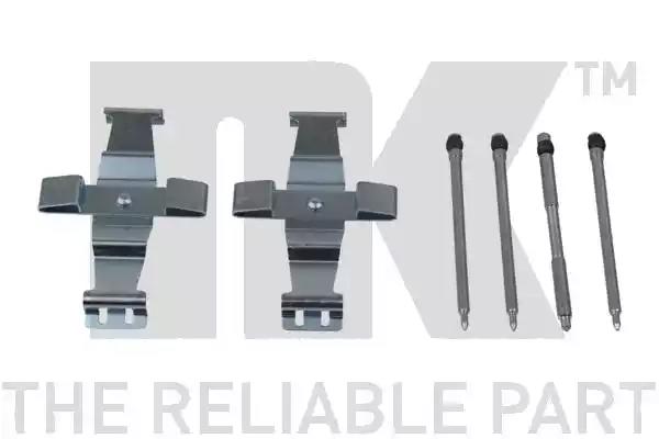 Комплект приладдя накладка дискового гальма 79151886 NK