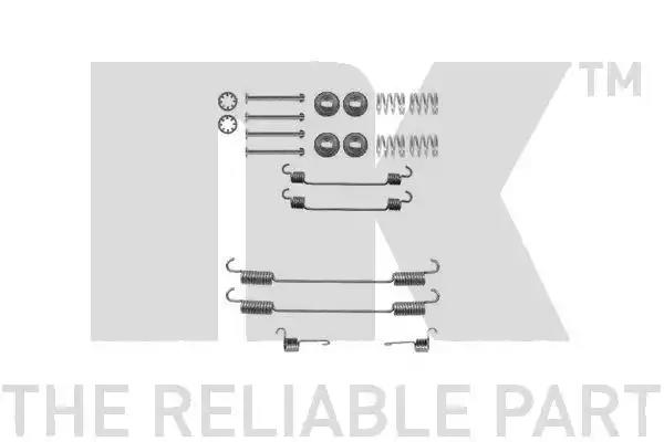 Комплект приладдя, колодка стоянкового гальма 7923740 NK