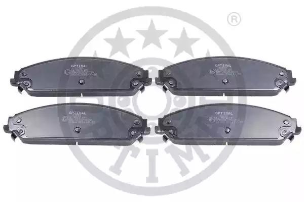 Комплект гальмівних накладок, дискове гальмо 12578 OPTIMAL