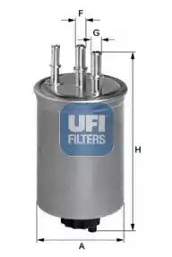 Фільтр палива 2413300 UFI