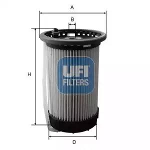Фільтр паливний 2603200 UFI