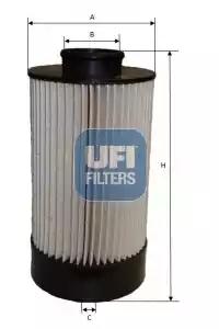 Фільтр паливний 2607200 UFI