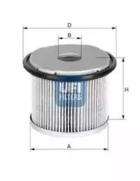 Фільтр палива 2668200 UFI