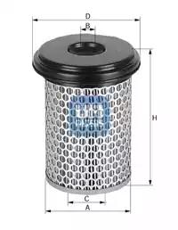 Повітряний фільтр 2729000 UFI