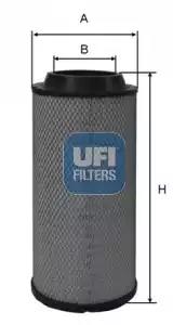 Повітряний фільтр 2751600 UFI