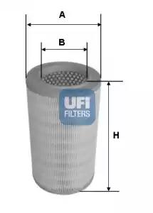 Фільтр повітряний 2763000 UFI