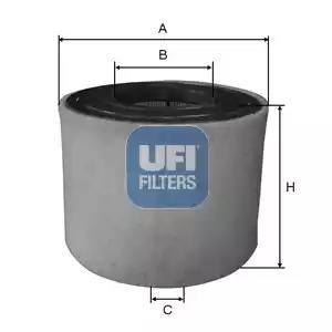 Повітряний фільтр 27A5400 UFI