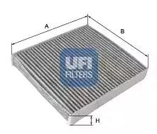 Фільтр, повітря у салоні 5410600 UFI