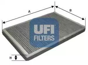 Фільтр, повітря у салоні 5416900 UFI