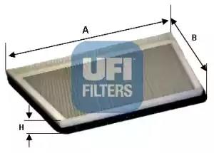 Фільтр, повітря у салоні 5419400 UFI