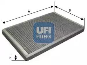 Фільтр, повітря у салоні 5424700 UFI