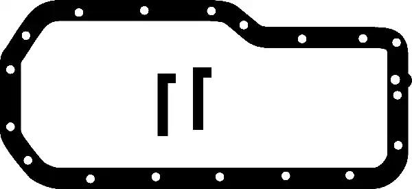 Ущільнення, оливний піддон 008367P CORTECO