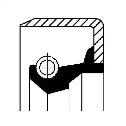 Ущільнювальне кільце 01002946B CORTECO