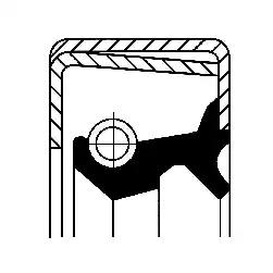 Ущільнювальне кільце 01012016B CORTECO