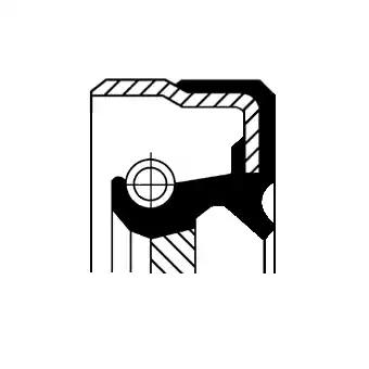 Сальник 52x68x8 01026401B CORTECO