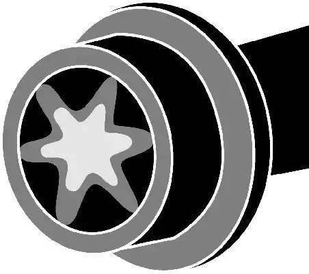 Комплект гвинтів голівки циліндра 016204B CORTECO