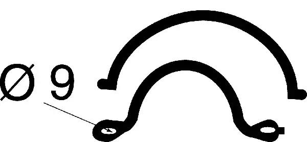 Прокладка масляный поддон 016301H CORTECO