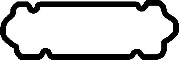 Прокладка клапанної кришки doblo 1.2i 223 a5 01- 023817P CORTECO