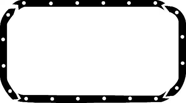 Ущільнення, оливний піддон 026311P CORTECO