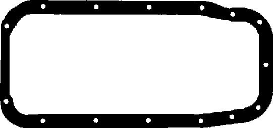 Прокладка піддона daewoo lanos 1.6 97- 028001P CORTECO