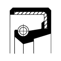 Ущільнювальне кільце вала приводний вал оливний насос 12010823B CORTECO