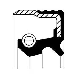 Сальник 40x52x7 12018360B CORTECO