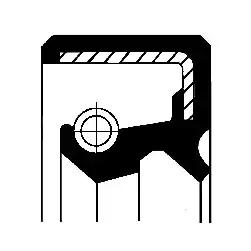 Ущільнювальне кільце вала диференціал 15510032B CORTECO