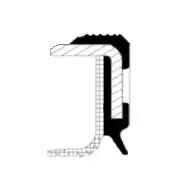 Сальник валу vag 30 v6 42x55x7 ptfe вир-во corteco 19036653B CORTECO