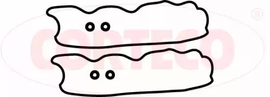 Прокладка крышка головки цилиндра 440231P CORTECO