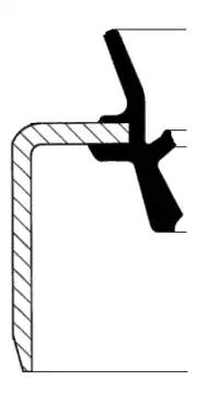 Uszczelniacz 56x68x5.5 49378518 CORTECO