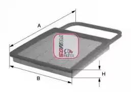 Aфільтр повітряний sofima fiat/opel doblo/combo 14 10 S3604A SOFIMA