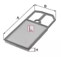 Повітряний фільтр S3820A SOFIMA