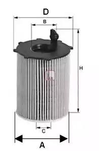 Aфільтр масляний sofima bmw 1/3/5/7/x1/x3/x5/x6 20-30 04-19 S5084PE SOFIMA