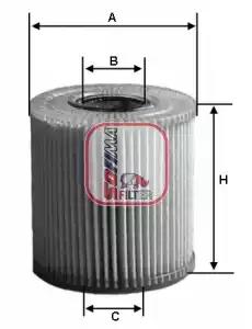 Aфільтр масляний sofima hyundai/kia santa fe/sorento 20-22 06 S5166PE SOFIMA