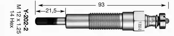 Свічка розжарювання 3226 NGK