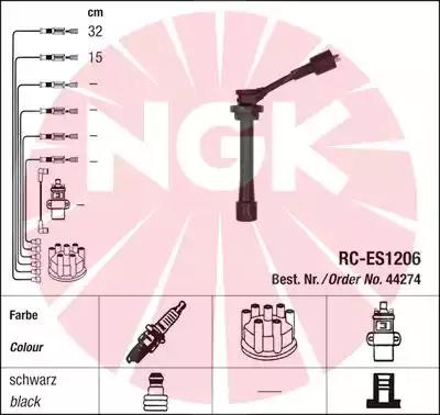 Проводи запалювання 44274 NGK