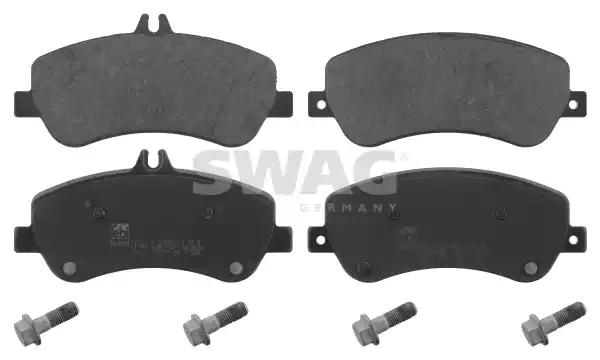 Комплект гальмівних накладок, дискове гальмо 10916808 SWAG