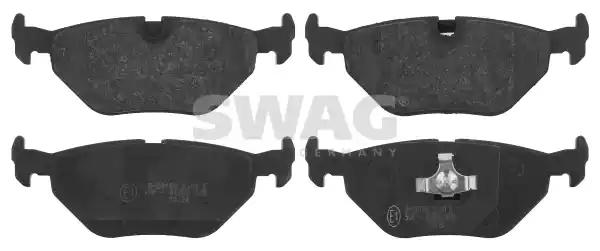 Комплект гальмівних накладок, дискове гальмо 20916176 SWAG