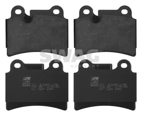 Комплект гальмівних накладок, дискове гальмо 30916671 SWAG
